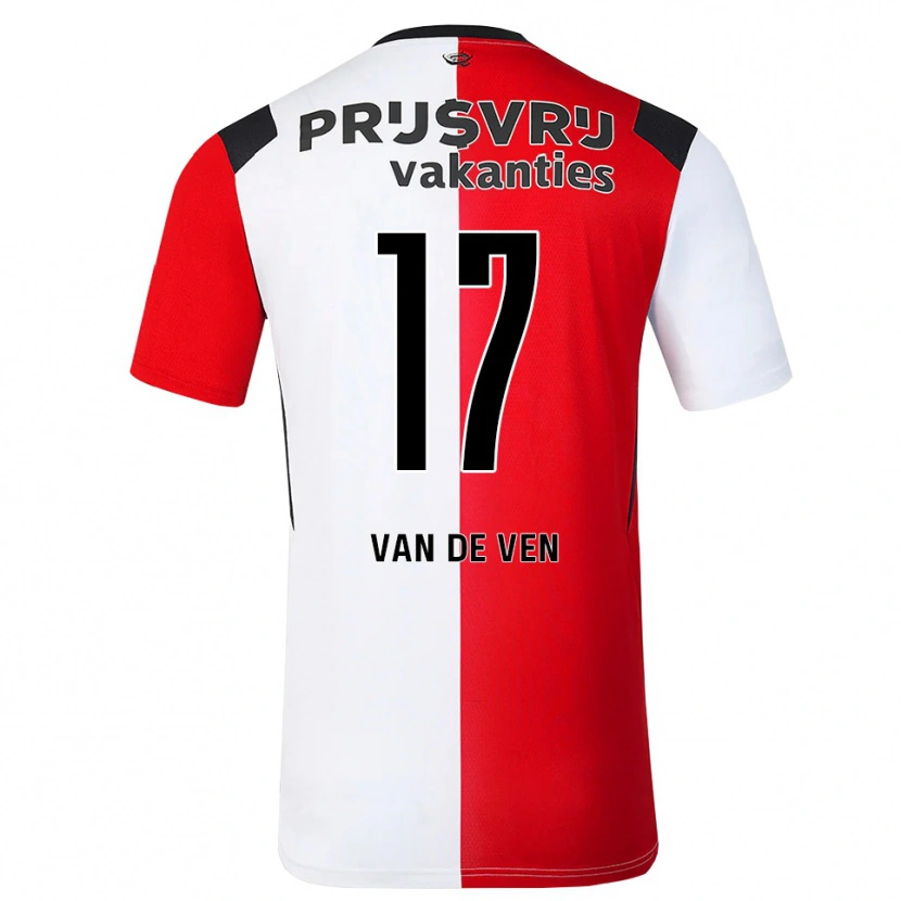 Danxen Mulher Camisola Zoi Van De Ven #17 Vermelho Branco Preto Principal 2026/27 Camisa Brasil