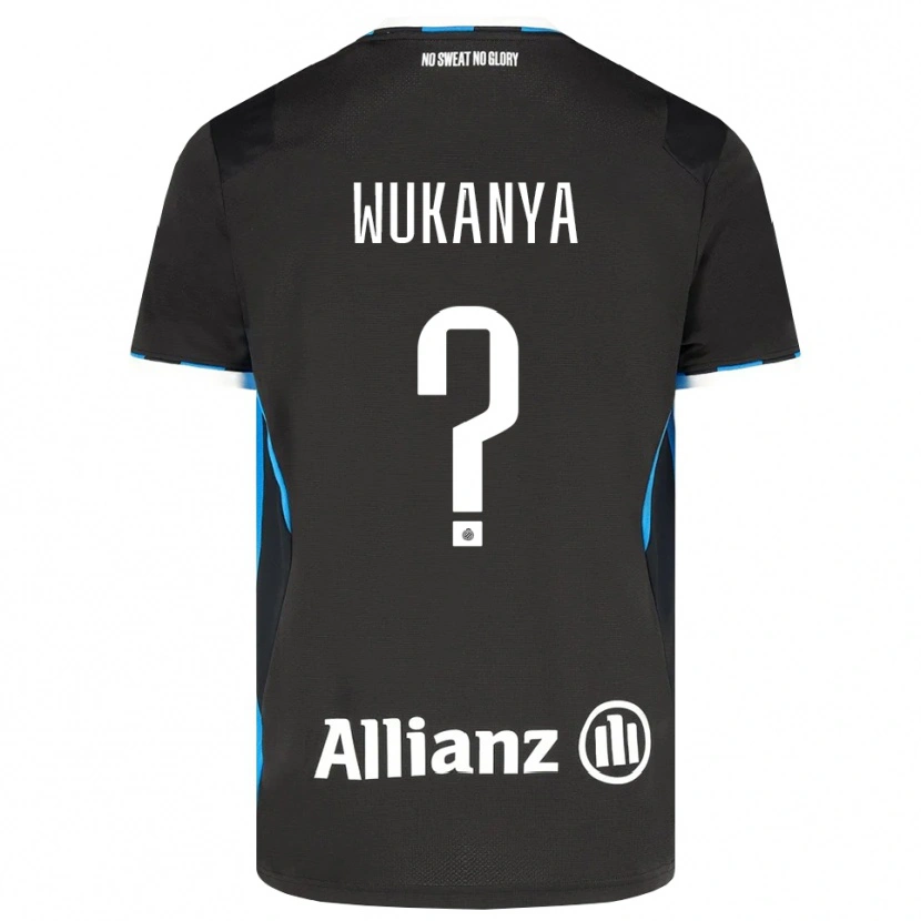 Danxen Mulher Camisola Stéphane Wukanya #0 Preto Vermelho Azul Principal 2026/27 Camisa Brasil