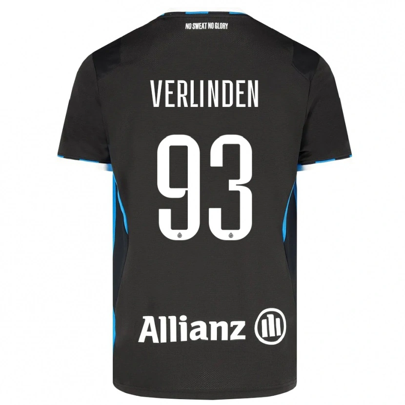 Danxen Mulher Camisola Wout Verlinden #93 Preto Vermelho Azul Principal 2026/27 Camisa Brasil