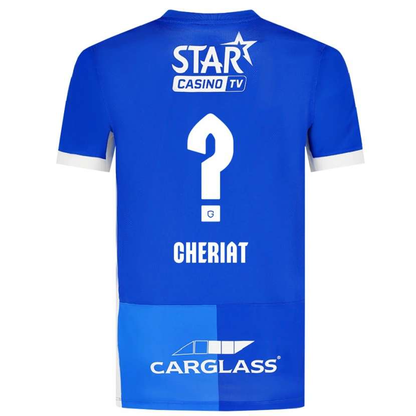 Danxen Mulher Camisola Rayan Cheriat #0 Mediumblue Royalblue Branco Principal 2026/27 Camisa Brasil