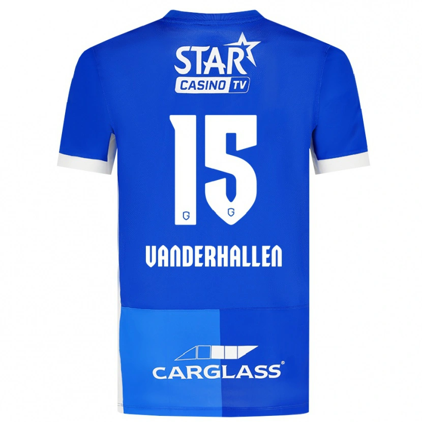 Danxen Mulher Camisola Yari Vanderhallen #15 Mediumblue Royalblue Branco Principal 2026/27 Camisa Brasil