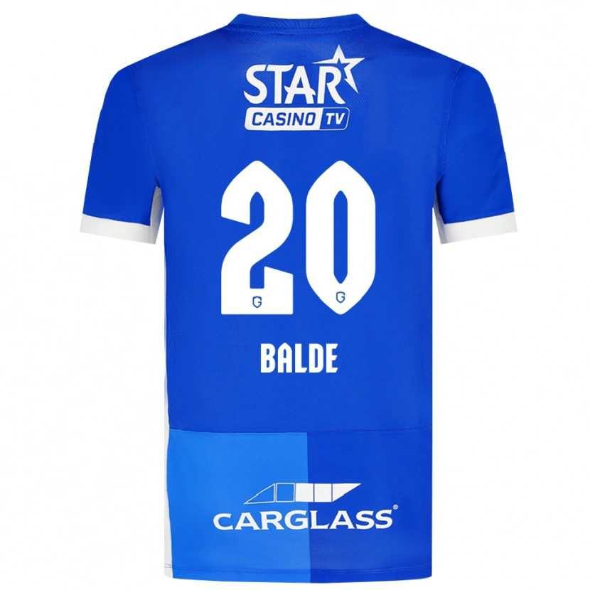 Danxen Mulher Camisola Thierno Balde #20 Mediumblue Royalblue Branco Principal 2026/27 Camisa Brasil