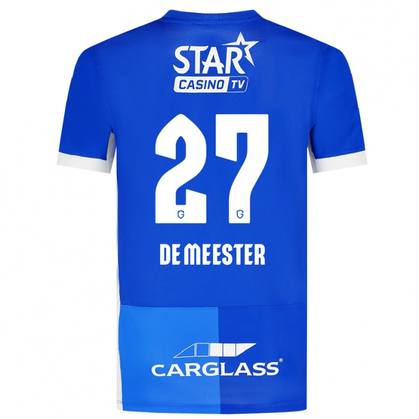 Danxen Mulher Camisola Joyce De Meester #27 Mediumblue Royalblue Branco Principal 2026/27 Camisa Brasil