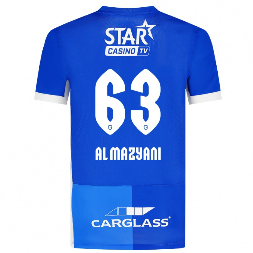 Danxen Mulher Camisola Faissal Al Mazyani #63 Mediumblue Royalblue Branco Principal 2026/27 Camisa Brasil