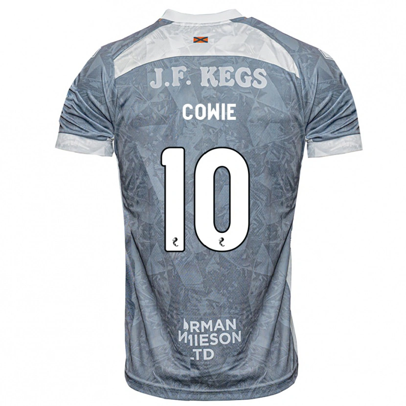 Danxen Mulher Camisola Ellie Cowie #10 Cinza Ardósia Claro Alternativa 2026/27 Camisa Brasil