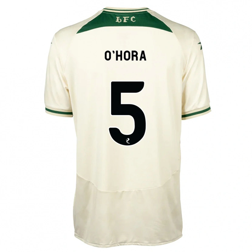 Danxen Mulher Camisola Warren O'hora #5 Branco Floresta Alternativa 2026/27 Camisa Brasil