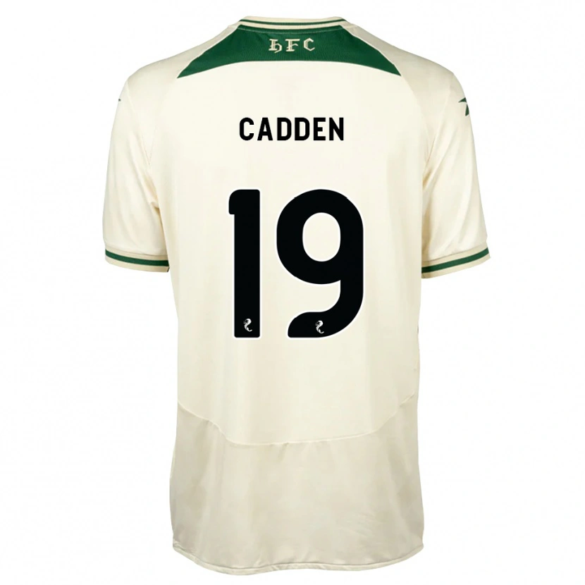 Danxen Mulher Camisola Nicky Cadden #19 Branco Floresta Alternativa 2026/27 Camisa Brasil