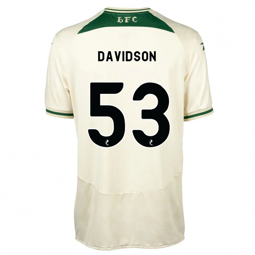 Danxen Mulher Camisola Luke Davidson #53 Branco Floresta Alternativa 2026/27 Camisa Brasil
