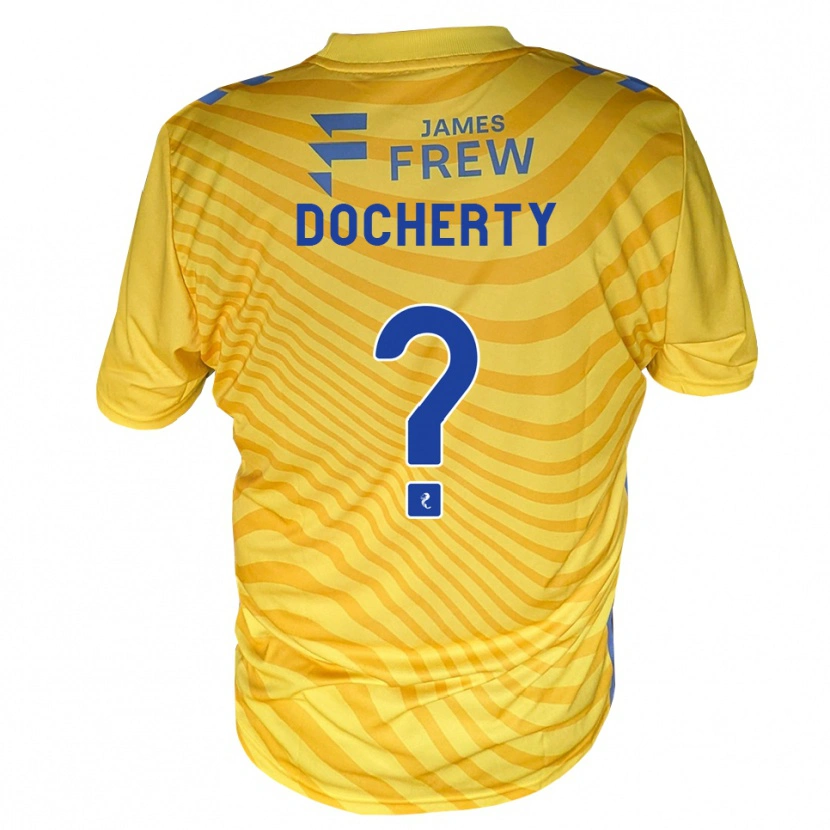 Danxen Mulher Camisola Clare Docherty #0 Azul Real Amarelo Alternativa 2026/27 Camisa Brasil