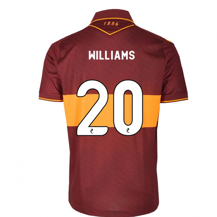 Danxen Mulher Camisola Dylan Williams #20 Laranja Marrom Alternativa 2026/27 Camisa Brasil