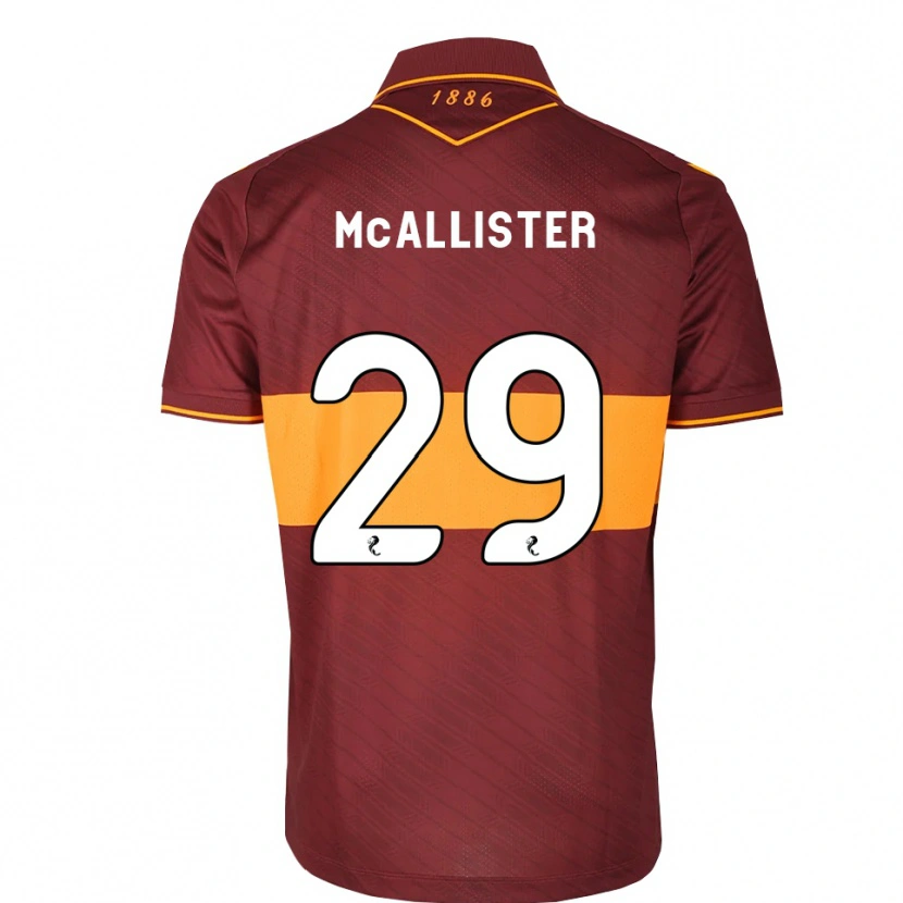 Danxen Mulher Camisola Zander Mcallister #29 Laranja Marrom Alternativa 2026/27 Camisa Brasil