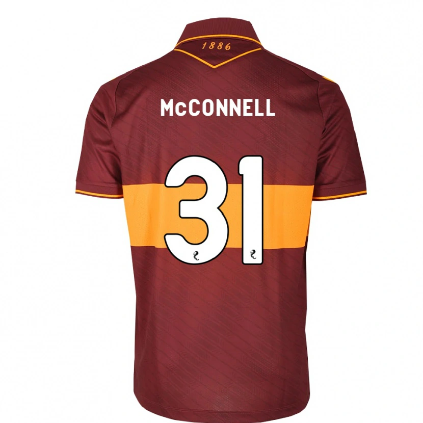 Danxen Mulher Camisola Jack Mcconnell #31 Laranja Marrom Alternativa 2026/27 Camisa Brasil