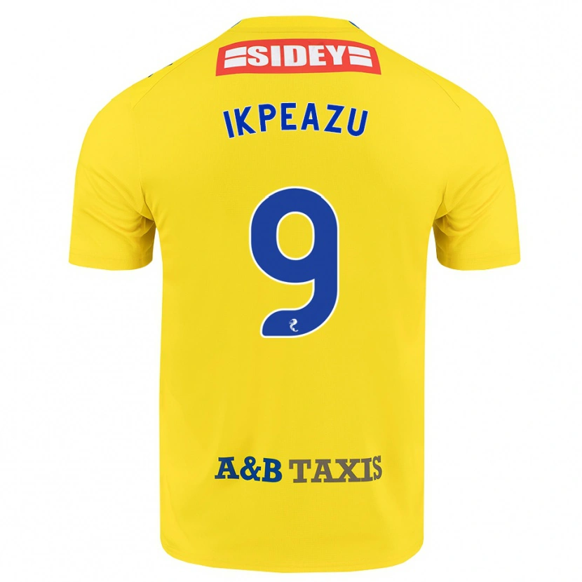 Danxen Mulher Camisola Uche Ikpeazu #9 Amarelo Azul Preto Alternativa 2026/27 Camisa Brasil