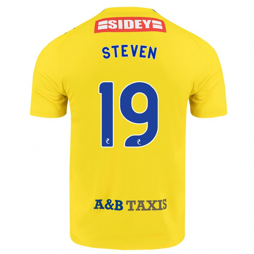 Danxen Mulher Camisola Taylor Steven #19 Amarelo Azul Preto Alternativa 2026/27 Camisa Brasil