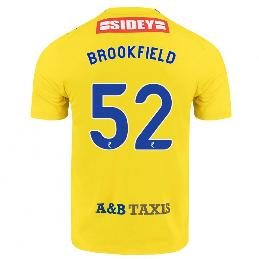 Danxen Mulher Camisola Arran Brookfield #52 Amarelo Azul Preto Alternativa 2026/27 Camisa Brasil