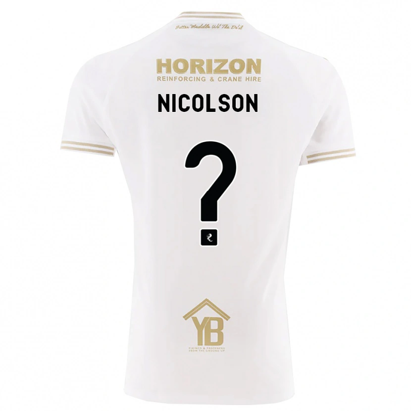 Danxen Mulher Camisola Amanda Nicolson #0 Trigo Branco Alternativa 2026/27 Camisa Brasil