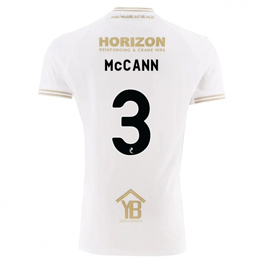 Danxen Mulher Camisola Leon Mccann #3 Trigo Branco Alternativa 2026/27 Camisa Brasil