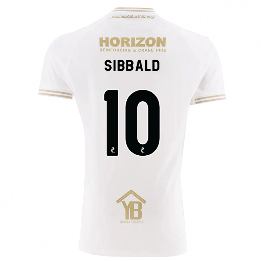 Danxen Mulher Camisola Craig Sibbald #10 Trigo Branco Alternativa 2026/27 Camisa Brasil