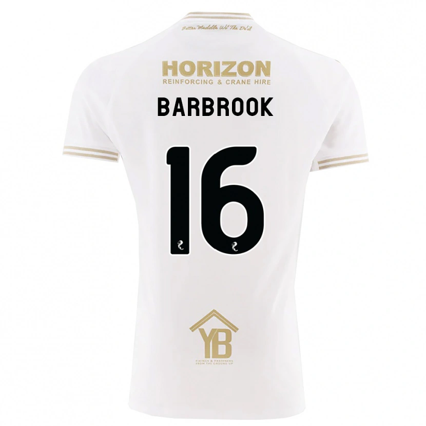 Danxen Mulher Camisola Finley Barbrook #16 Trigo Branco Alternativa 2026/27 Camisa Brasil
