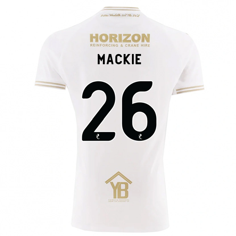 Danxen Mulher Camisola Sean Mackie #26 Trigo Branco Alternativa 2026/27 Camisa Brasil