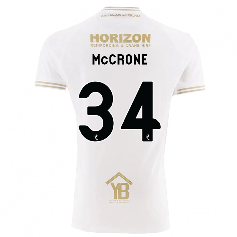 Danxen Mulher Camisola Caelan Mccrone #34 Trigo Branco Alternativa 2026/27 Camisa Brasil