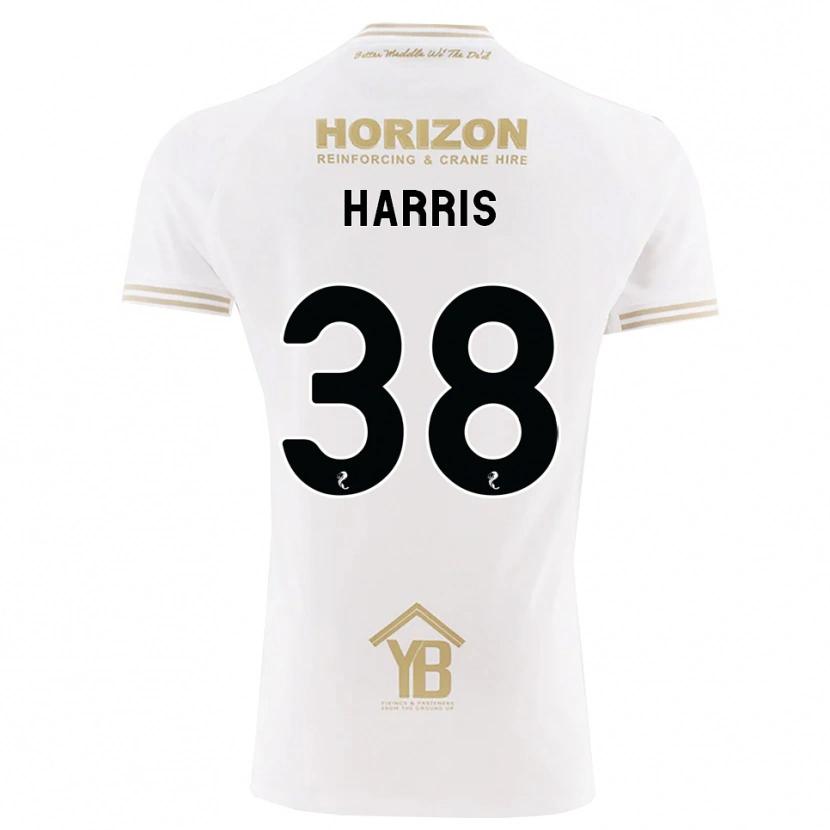 Danxen Mulher Camisola Leo Harris #38 Trigo Branco Alternativa 2026/27 Camisa Brasil