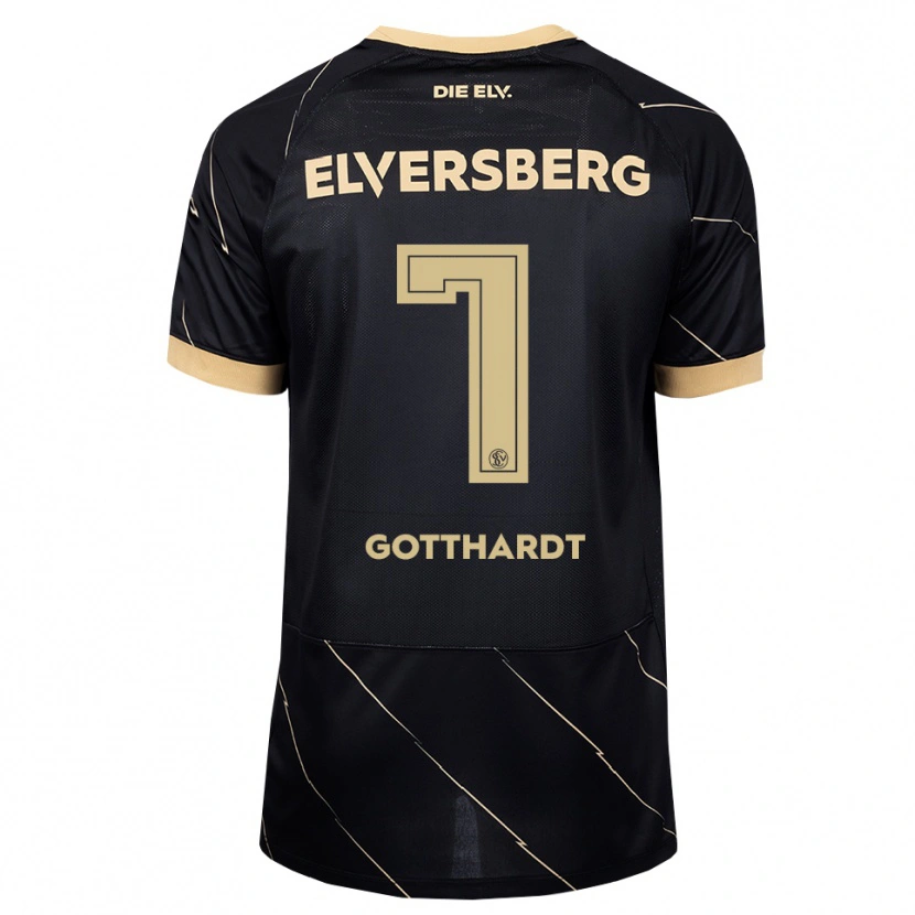 Danxen Mulher Camisola Tim Gotthardt #7 Preto Marrom Alternativa 2026/27 Camisa Brasil
