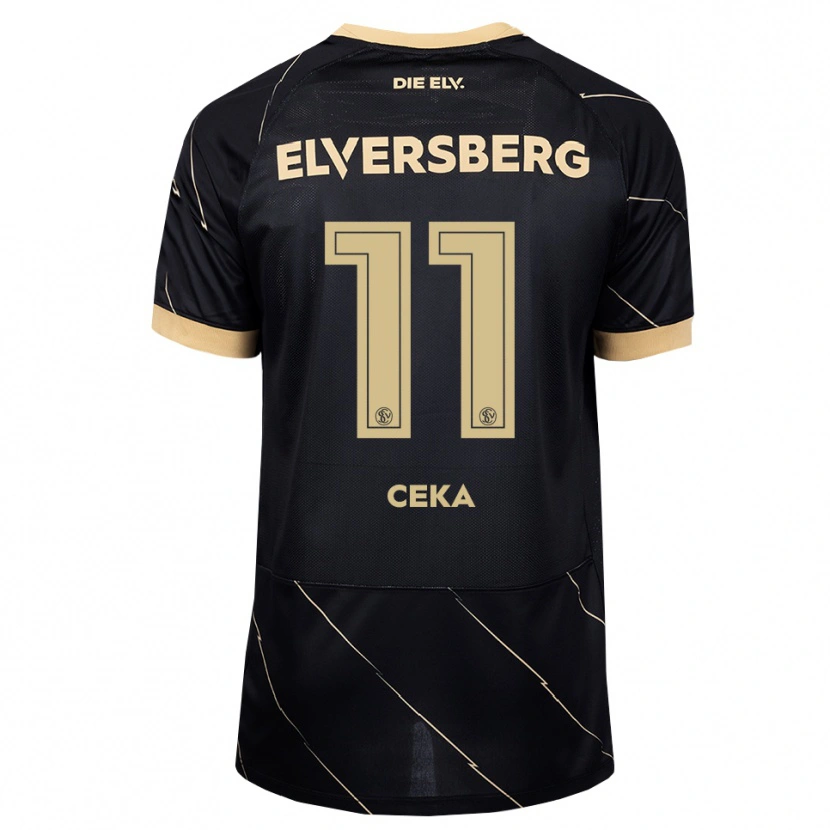 Danxen Mulher Camisola Jason Ceka #11 Preto Marrom Alternativa 2026/27 Camisa Brasil