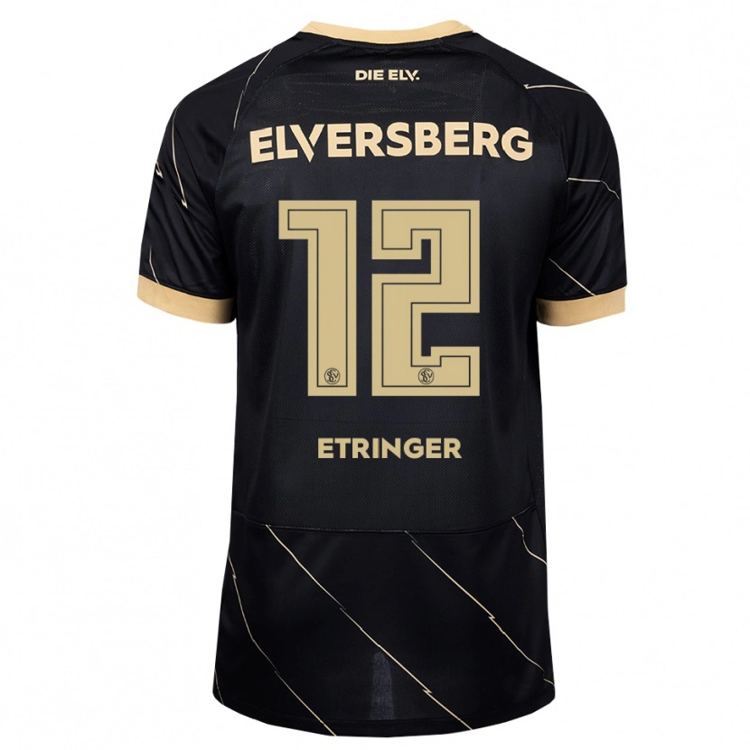 Danxen Mulher Camisola Elias Etringer #12 Preto Marrom Alternativa 2026/27 Camisa Brasil