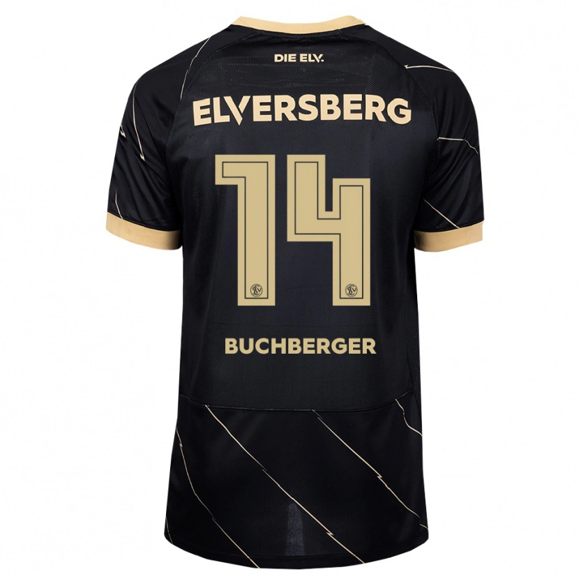 Danxen Mulher Camisola Jonas Buchberger #14 Preto Marrom Alternativa 2026/27 Camisa Brasil