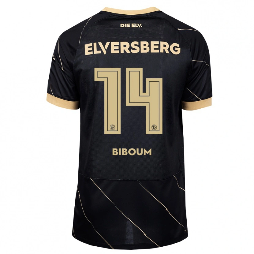 Danxen Mulher Camisola Carl Biboum #14 Preto Marrom Alternativa 2026/27 Camisa Brasil