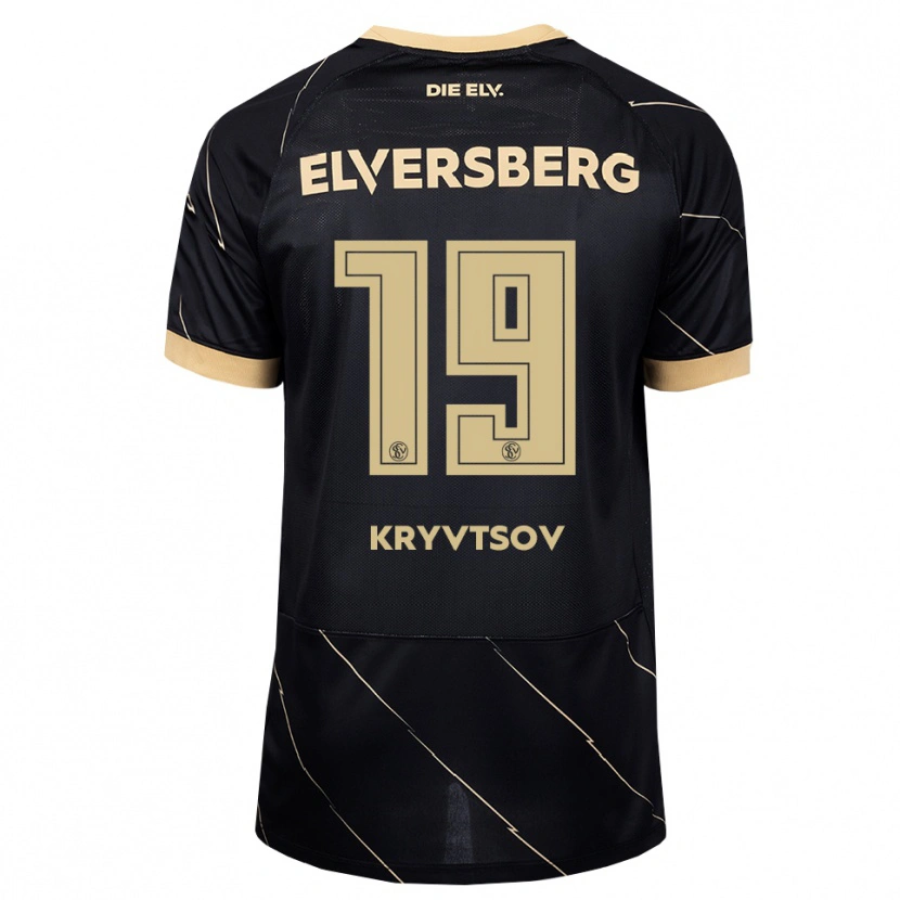 Danxen Mulher Camisola Nikita Kryvtsov #19 Preto Marrom Alternativa 2026/27 Camisa Brasil
