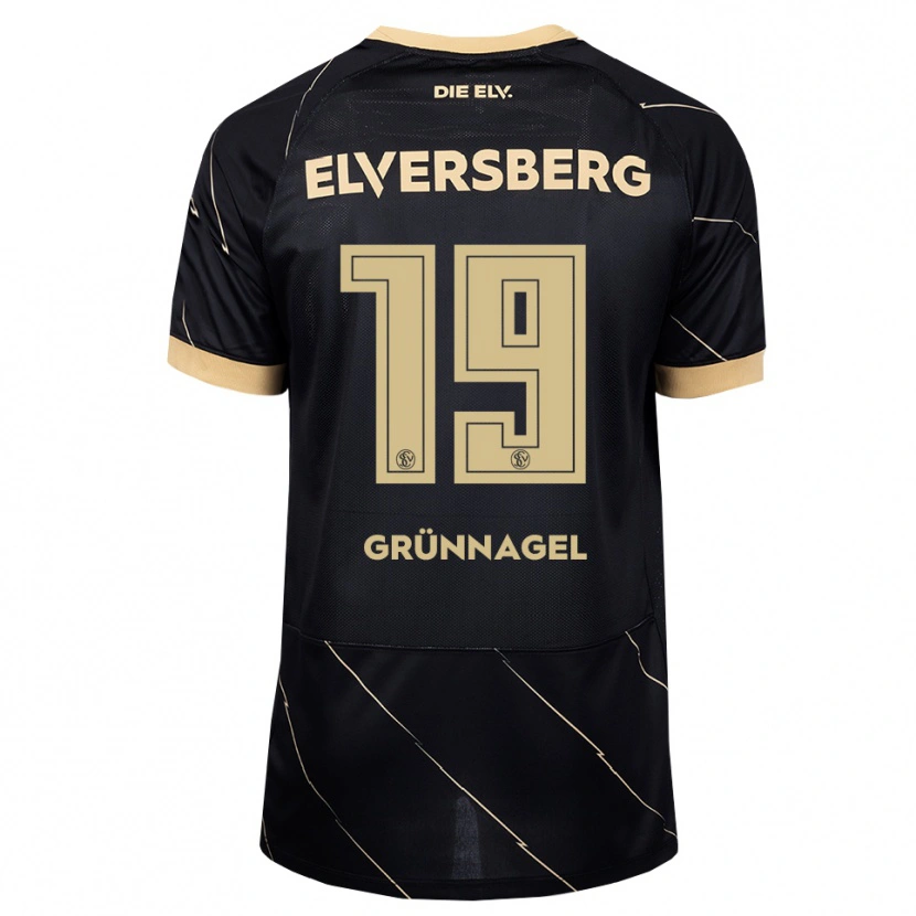 Danxen Mulher Camisola Lea Grünnagel #19 Preto Marrom Alternativa 2026/27 Camisa Brasil