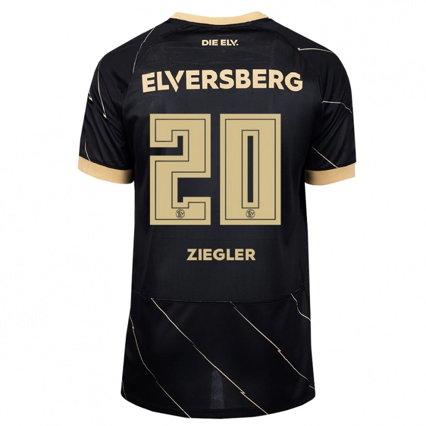 Danxen Mulher Camisola Anton Ziegler #20 Preto Marrom Alternativa 2026/27 Camisa Brasil