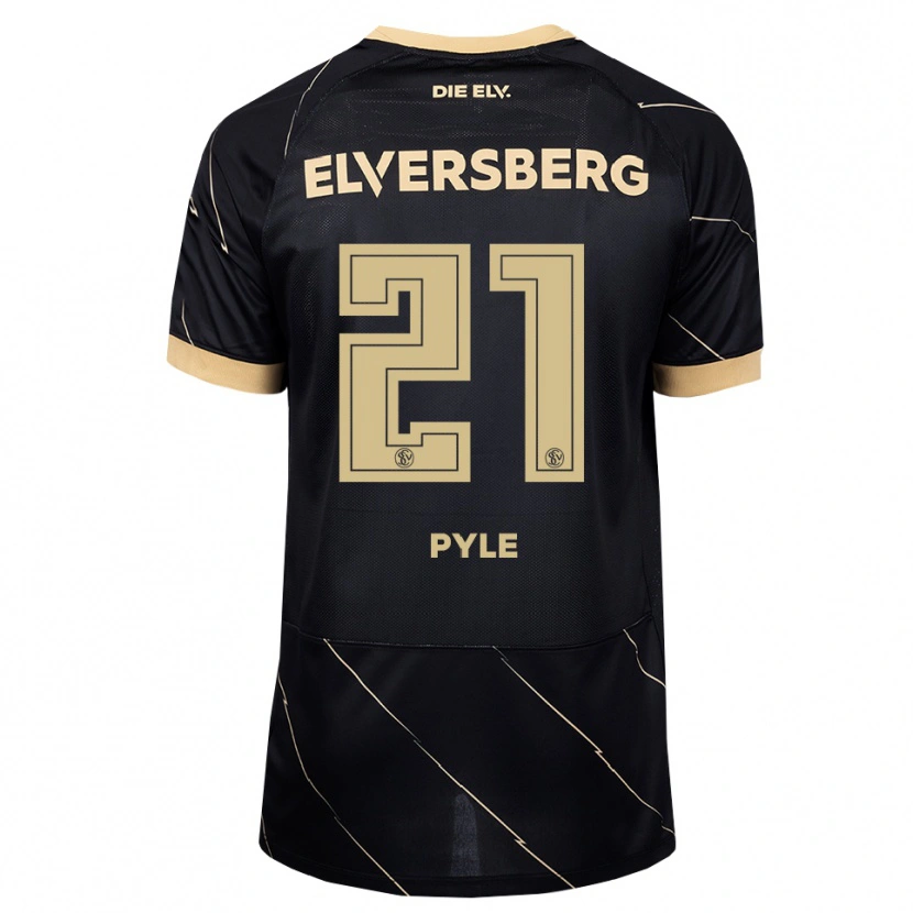 Danxen Mulher Camisola David Pyle #21 Preto Marrom Alternativa 2026/27 Camisa Brasil