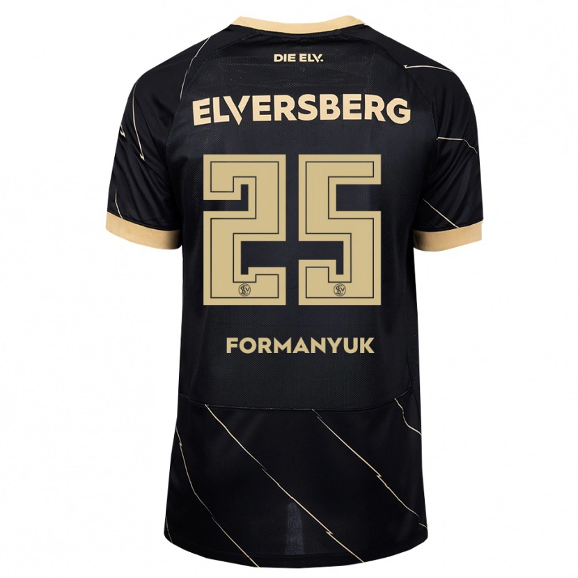 Danxen Mulher Camisola Oleksandr Formanyuk #25 Preto Marrom Alternativa 2026/27 Camisa Brasil