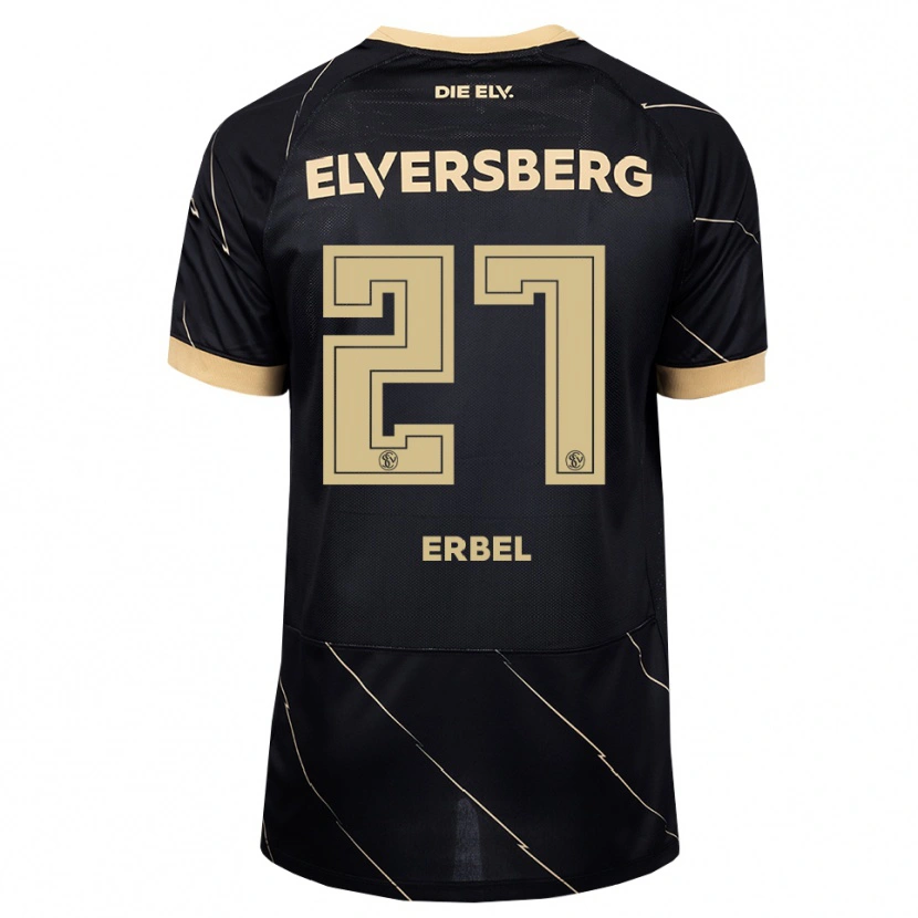 Danxen Mulher Camisola Felix Erbel #27 Preto Marrom Alternativa 2026/27 Camisa Brasil