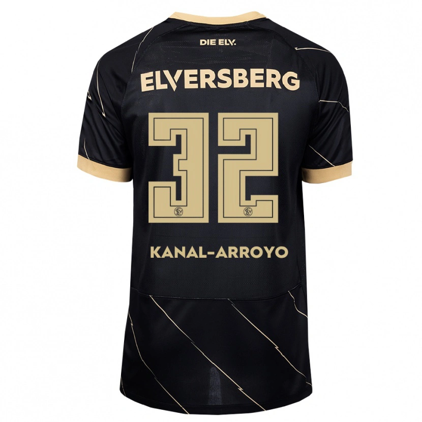 Danxen Mulher Camisola Sullyvan Kanal-Arroyo #32 Preto Marrom Alternativa 2026/27 Camisa Brasil