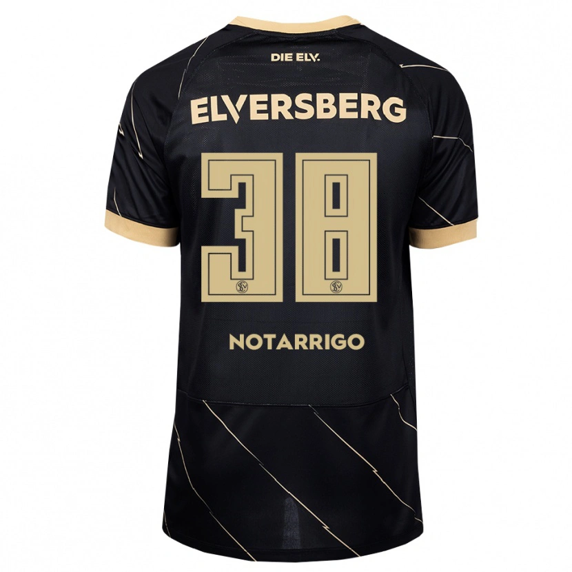 Danxen Mulher Camisola Tyler Notarrigo #38 Preto Marrom Alternativa 2026/27 Camisa Brasil