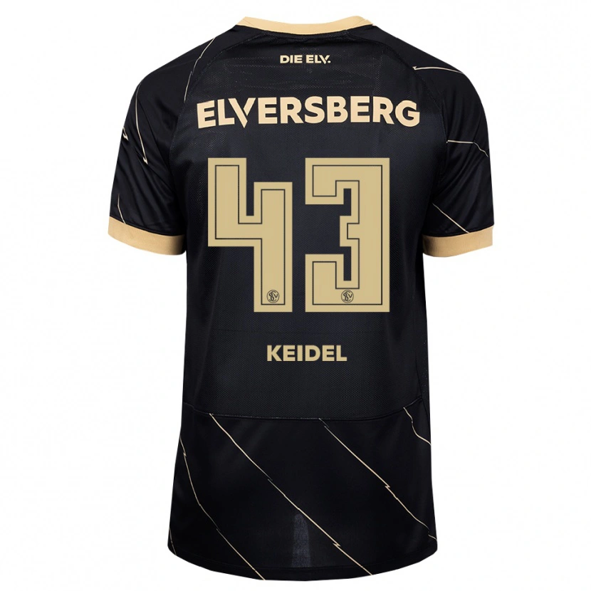 Danxen Mulher Camisola Felix Keidel #43 Preto Marrom Alternativa 2026/27 Camisa Brasil