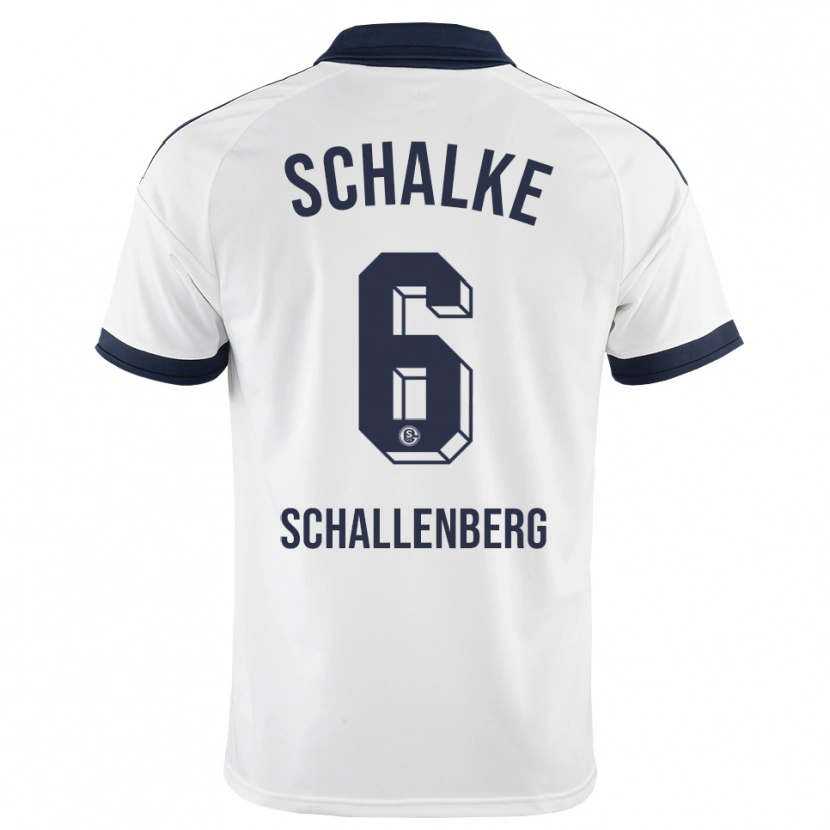 Danxen Mulher Camisola Ron Schallenberg #6 Preto Branco Alternativa 2026/27 Camisa Brasil