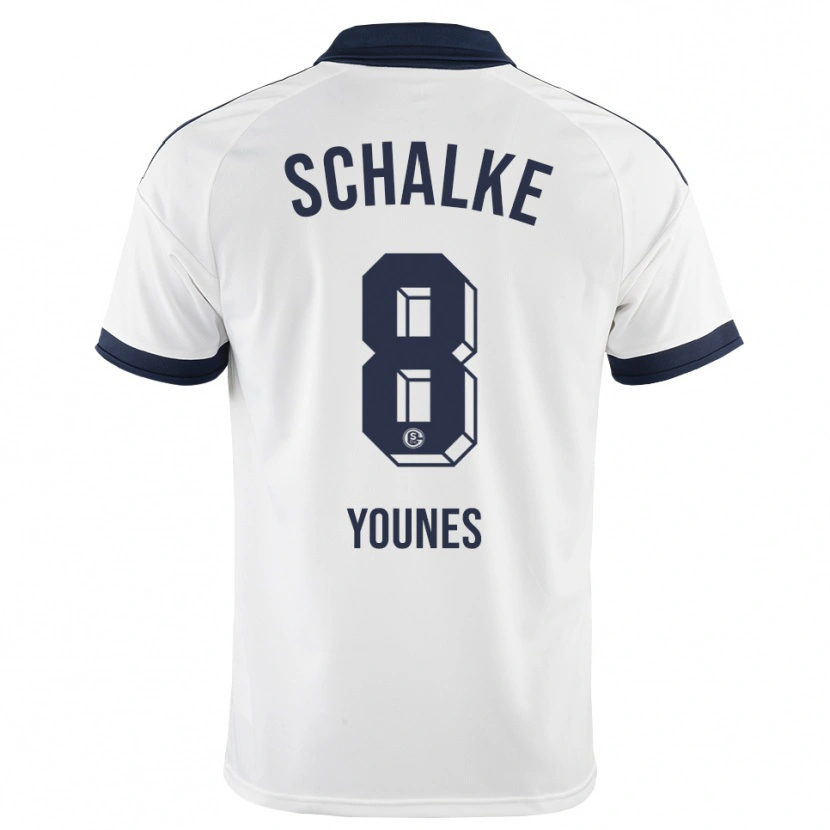 Danxen Mulher Camisola Amin Younes #8 Preto Branco Alternativa 2026/27 Camisa Brasil