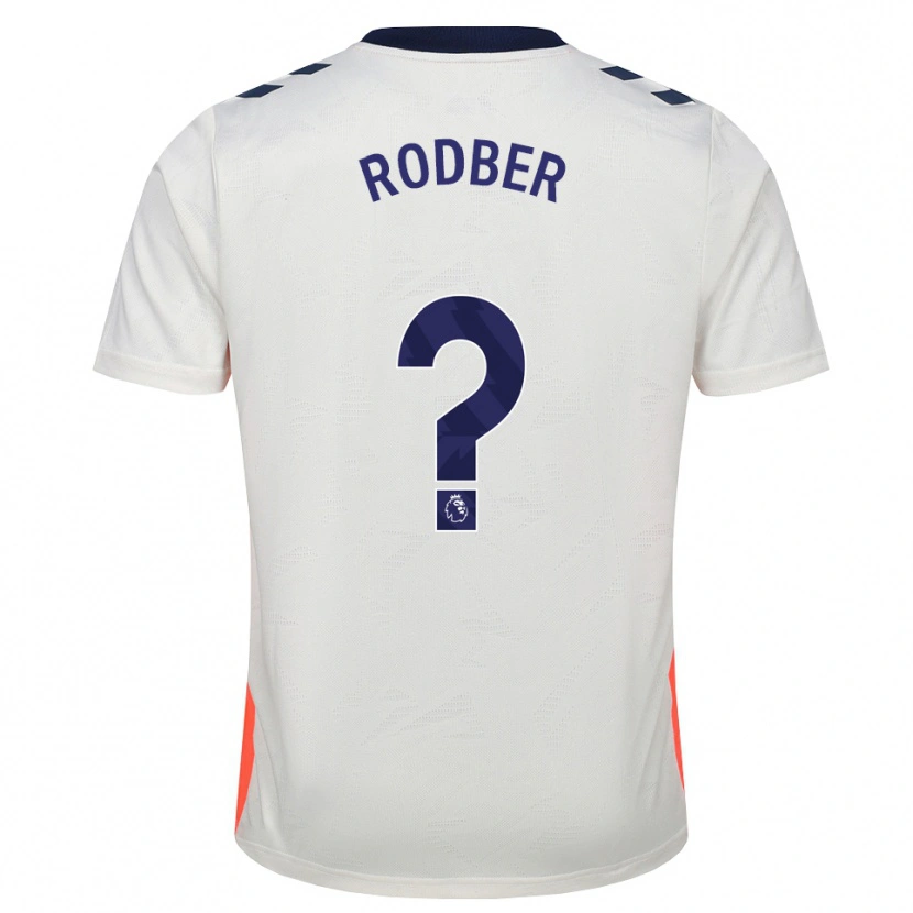 Danxen Mulher Camisola Samuel Rodber #0 Branco Laranja Azul Real Alternativa 2026/27 Camisa Brasil