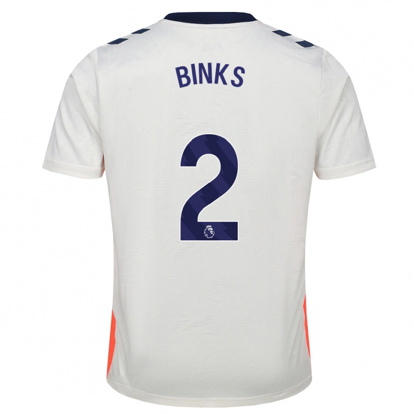 Danxen Mulher Camisola Luis Binks #2 Branco Laranja Azul Real Alternativa 2026/27 Camisa Brasil