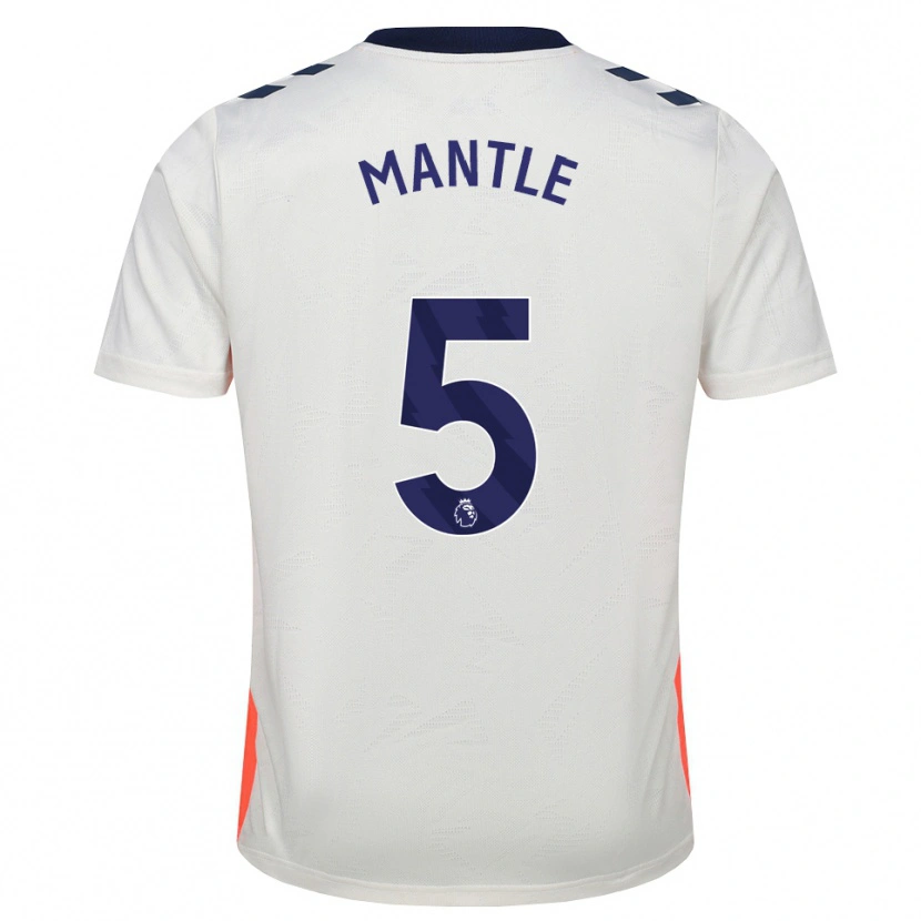 Danxen Mulher Camisola David Mantle #5 Branco Laranja Azul Real Alternativa 2026/27 Camisa Brasil