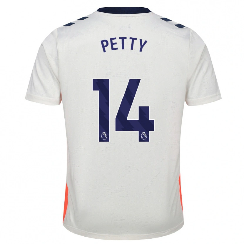 Danxen Mulher Camisola Billy Petty #14 Branco Laranja Azul Real Alternativa 2026/27 Camisa Brasil