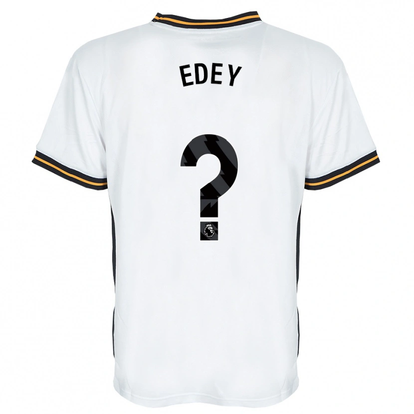 Danxen Mulher Camisola Alex Edey #0 Branco Laranja Preto Alternativa 2026/27 Camisa Brasil