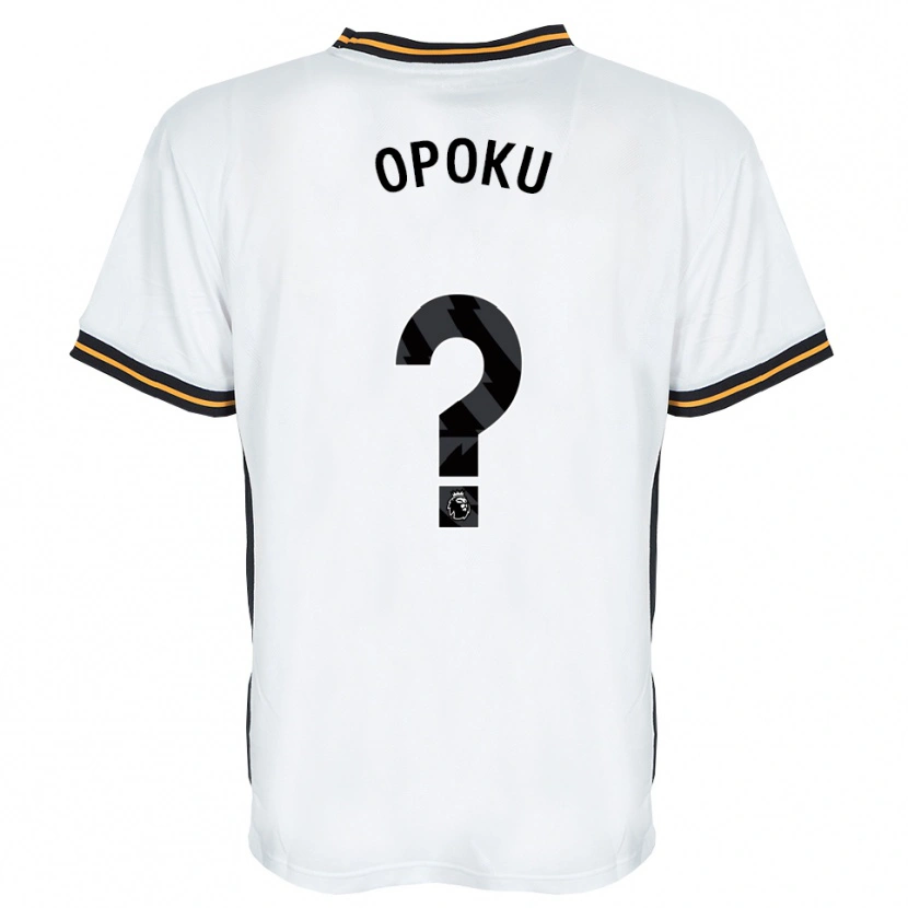 Danxen Mulher Camisola Sam Opoku #0 Branco Laranja Preto Alternativa 2026/27 Camisa Brasil