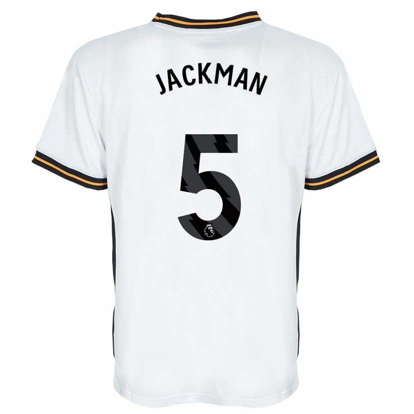 Danxen Mulher Camisola Ellice Jackman #5 Branco Laranja Preto Alternativa 2026/27 Camisa Brasil