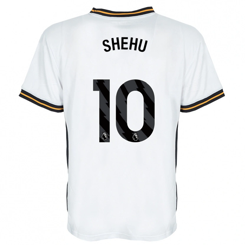 Danxen Mulher Camisola Aidon Shehu #10 Branco Laranja Preto Alternativa 2026/27 Camisa Brasil